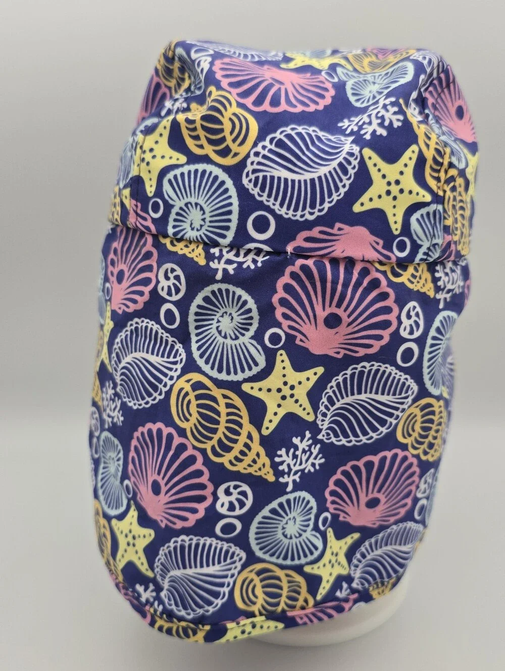 Kids Sun Hat With Neck Protection Ocean/Sea Themed Hat OSFM
